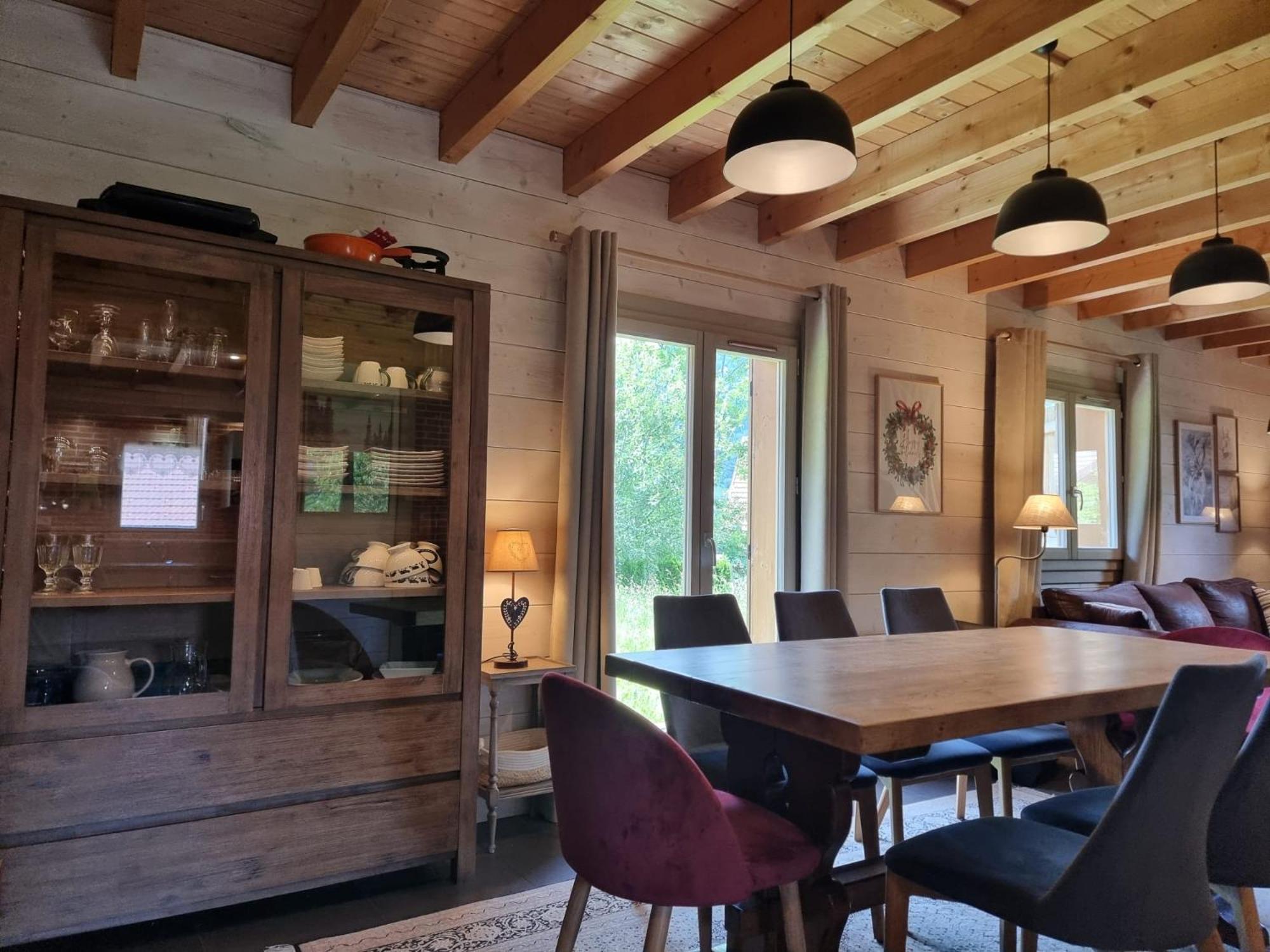 Le Chalet Du Pere Michel, Jacuzzi, Sauna, Jardin La Bresse Eksteriør bilde